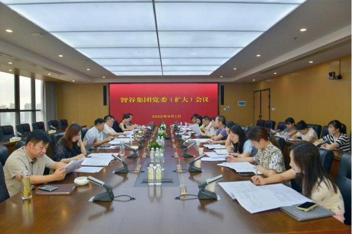 凝心聚力，，，，，，全力冲刺丨智谷集团召开党委（扩大）聚会